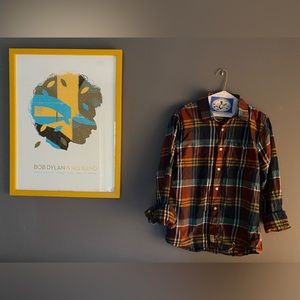 Hollister Plaid Button-Up - Small (M)